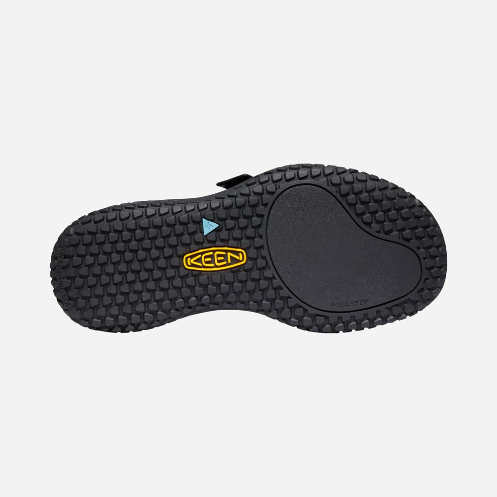 Sandale Keen Romania Barbati Negrii Solr Toe Post Sandal 7123-ABGRU